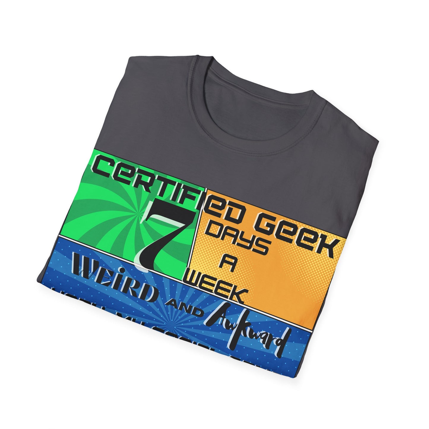 Certified Geek WAP Comic Unisex Softstyle T-Shirt