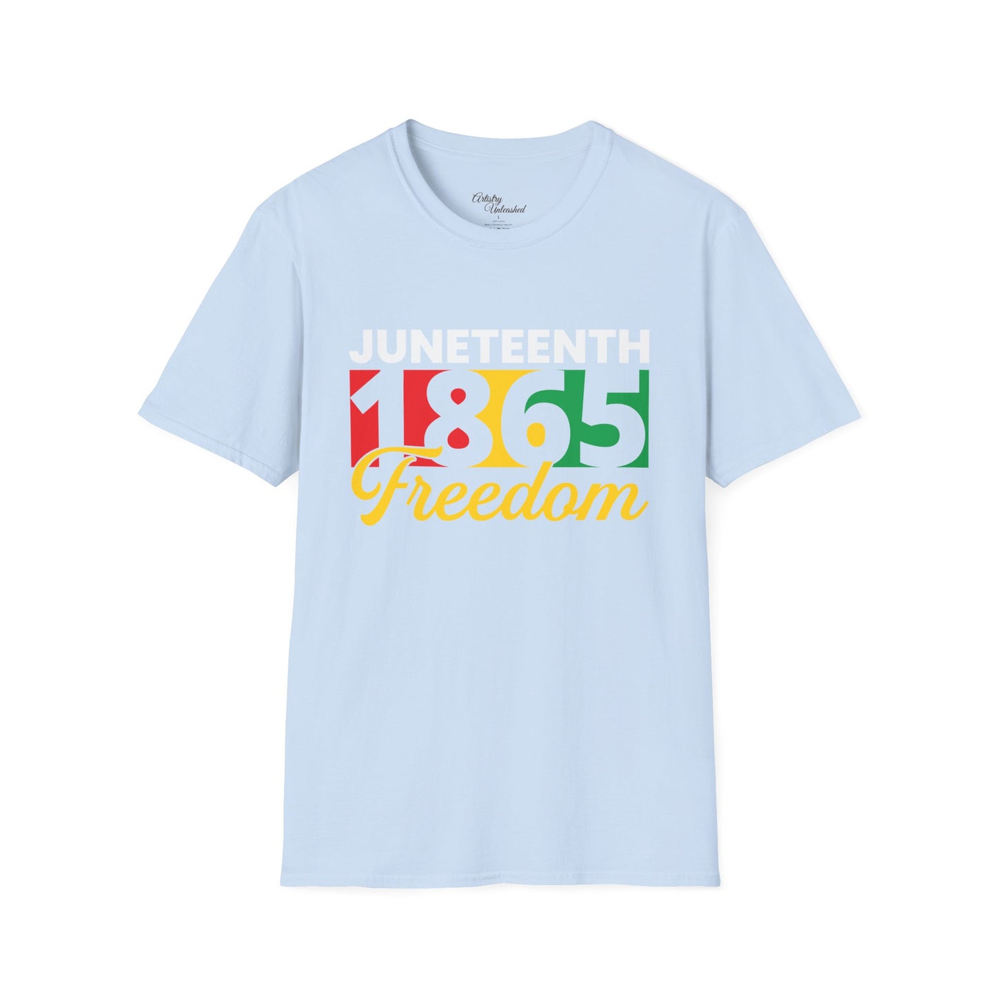 Juneteenth 1865 Freedom Unisex Softstyle T-Shirt