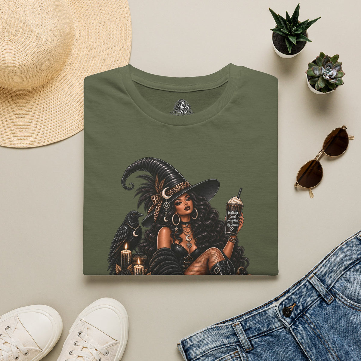 Imperfectly Wicked Halloween | Glam Ghost Design | Unisex Softstyle T-Shirt