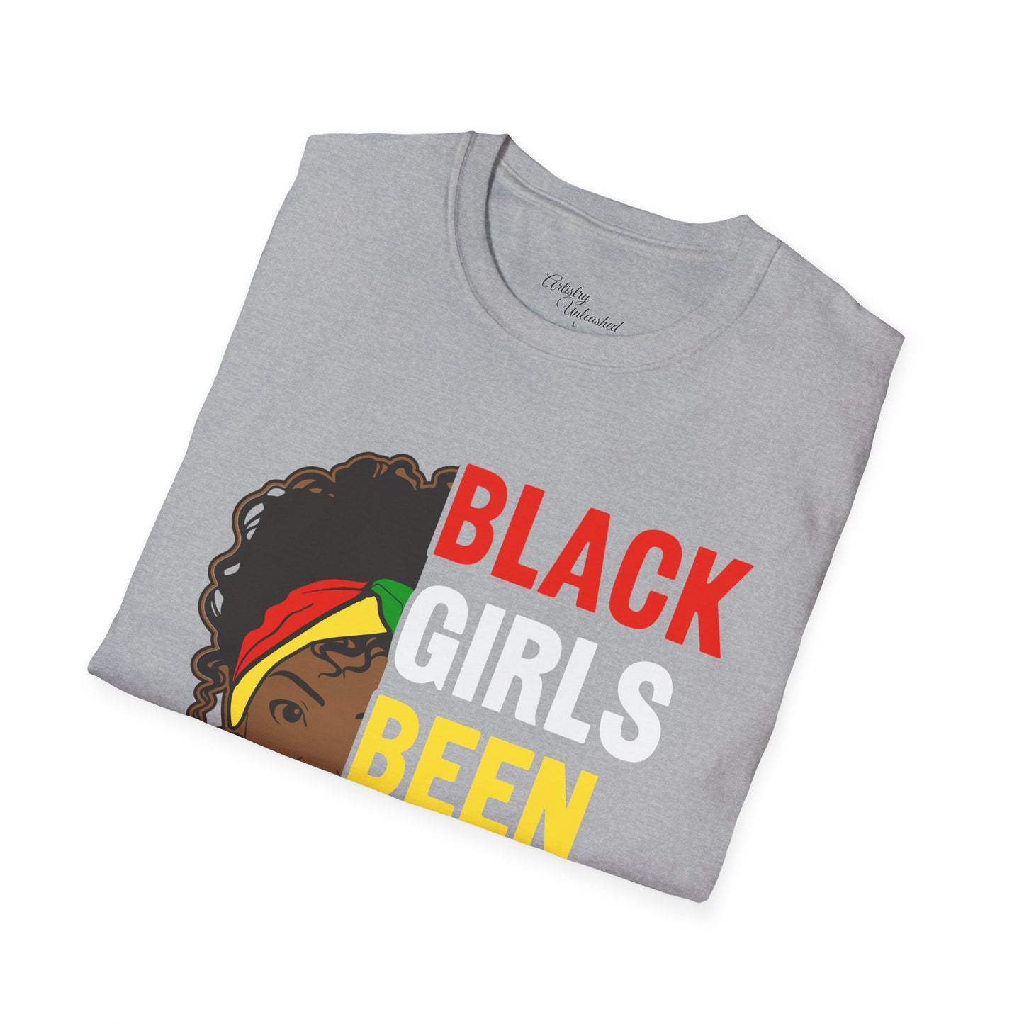 Black Girls Been Magic Unisex Softstyle T-Shirt