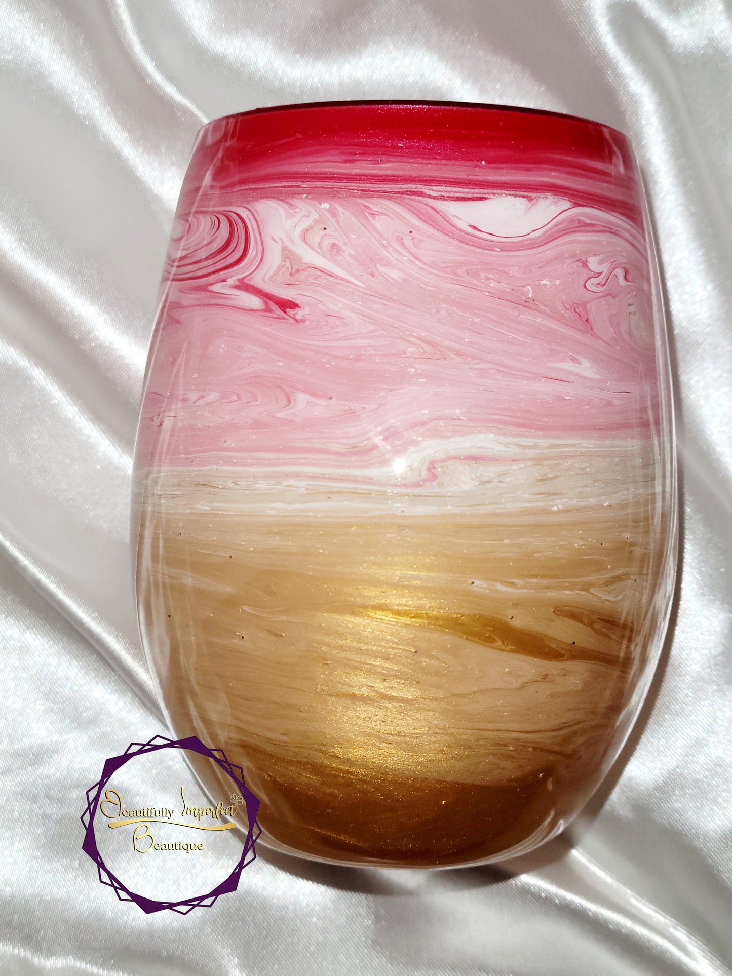 Shimmering Swirl Tumblers