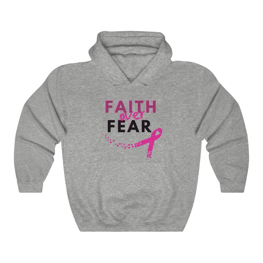 Faith over Fear Unisex Heavy Blend™ Hooded Sweatshirt