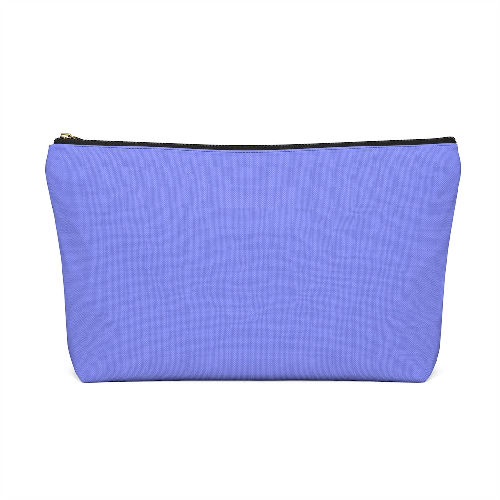 Pink Hero Periwinkle Accessory Pouch w T-bottom