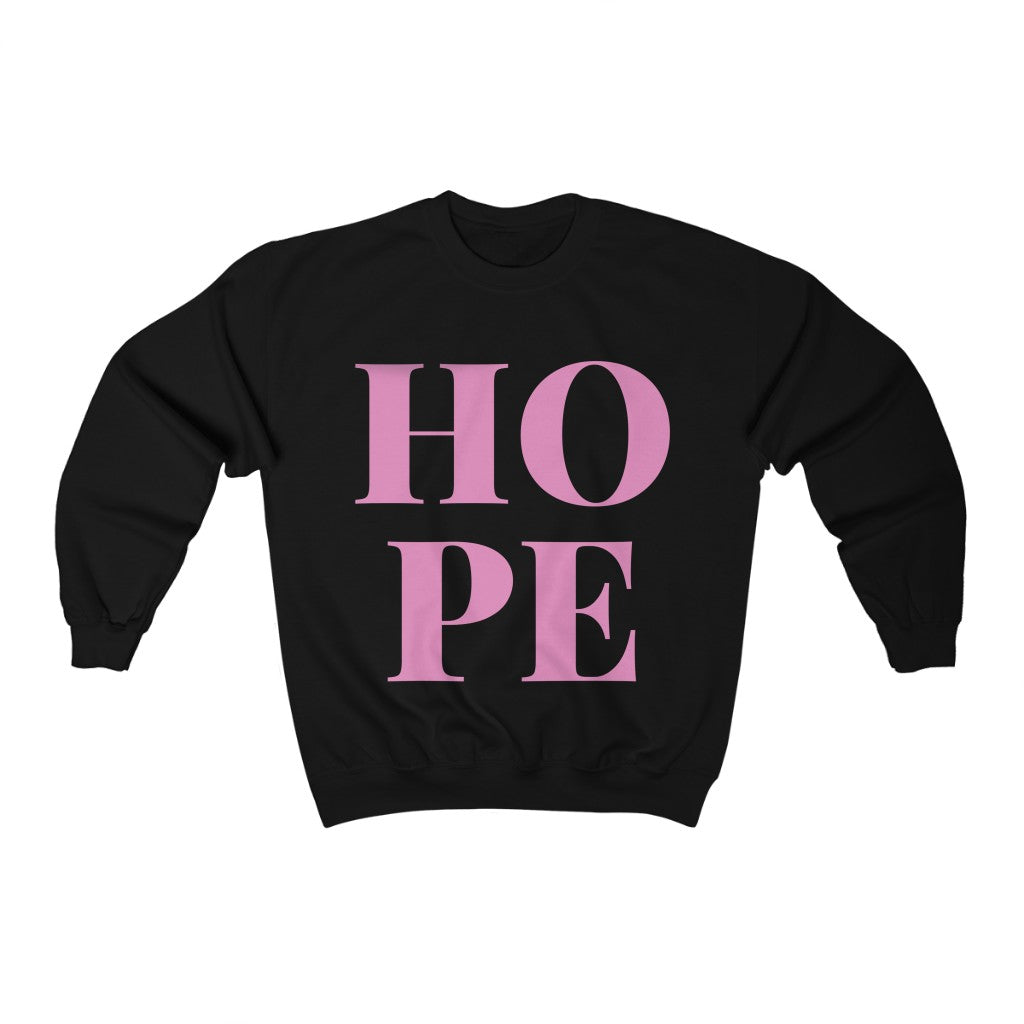 Pink Hope Unisex Heavy Blend™ Crewneck Sweatshirt