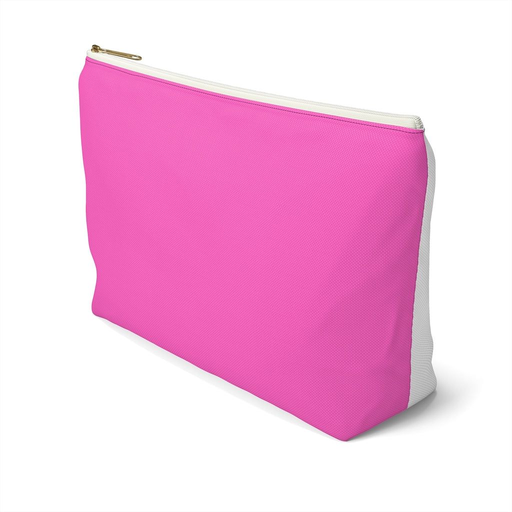 Pink Hero Accessory Pouch w T-bottom