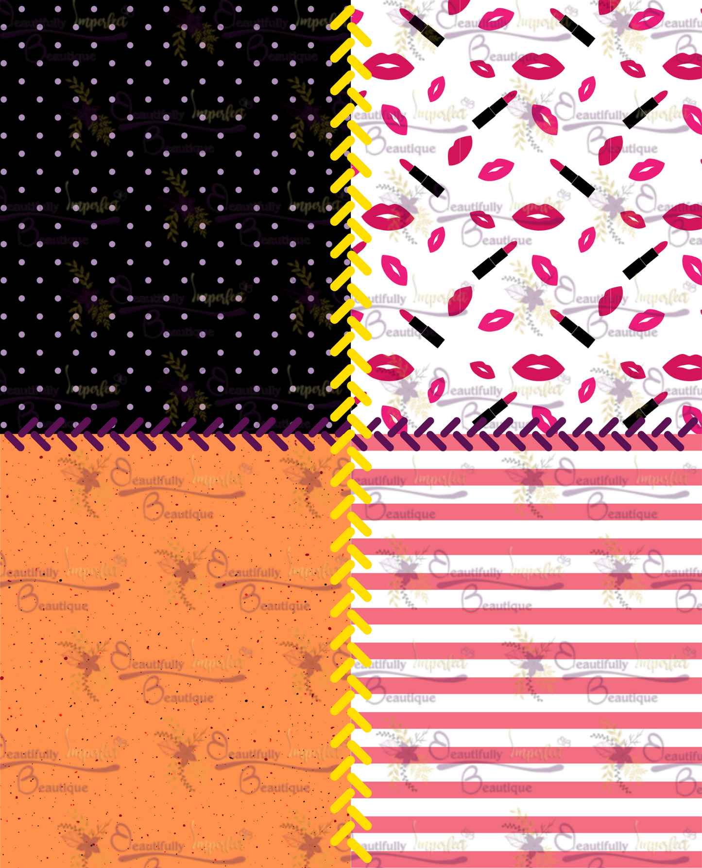 Diva Notebook Cover Digital Paper