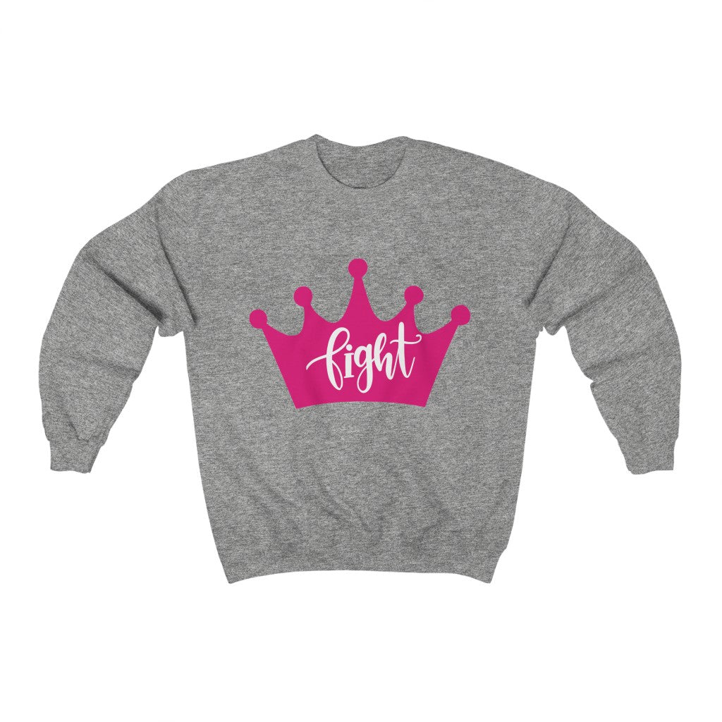 Fighting Queen Unisex Heavy Blend™ Crewneck Sweatshirt