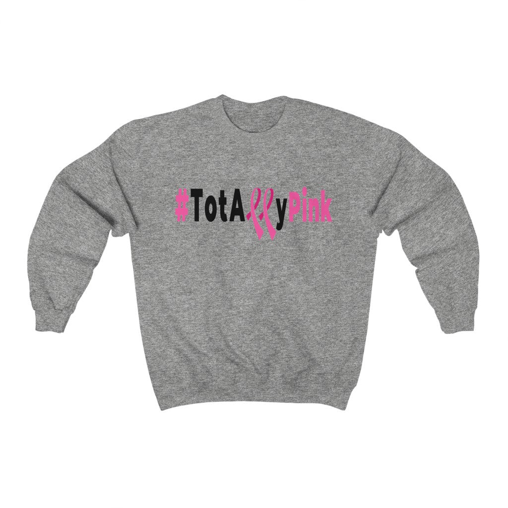 #TotAllyPink Unisex Heavy Blend™ Crewneck Sweatshirt