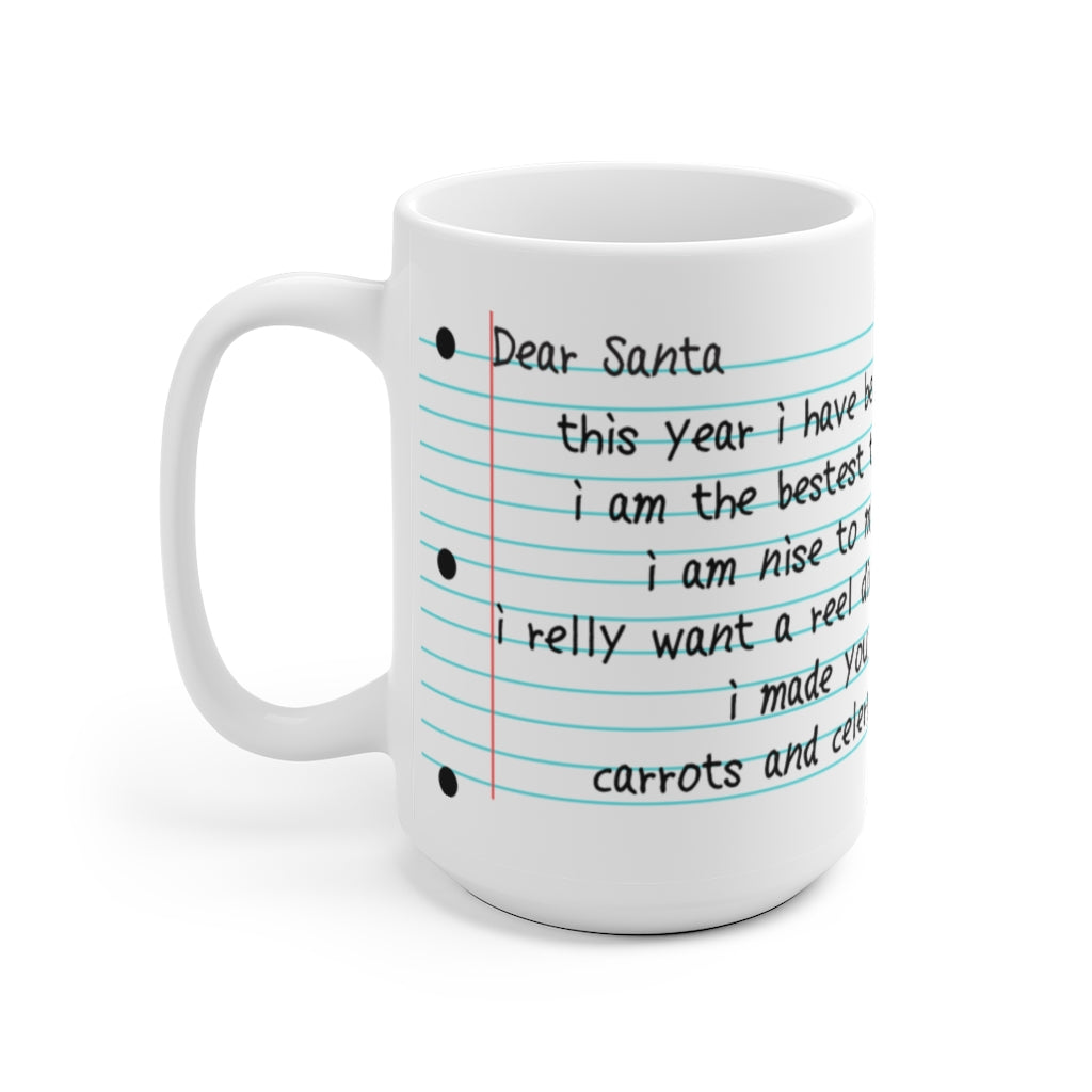 Dear Santa Ceramic Mug