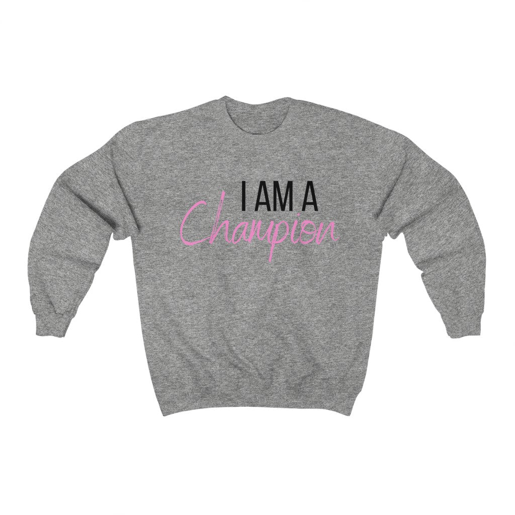 Pink Champion Unisex Heavy Blend™ Crewneck Sweatshirt