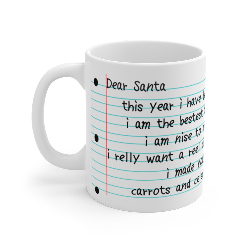 Dear Santa Ceramic Mug