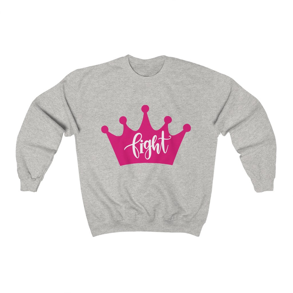 Fighting Queen Unisex Heavy Blend™ Crewneck Sweatshirt