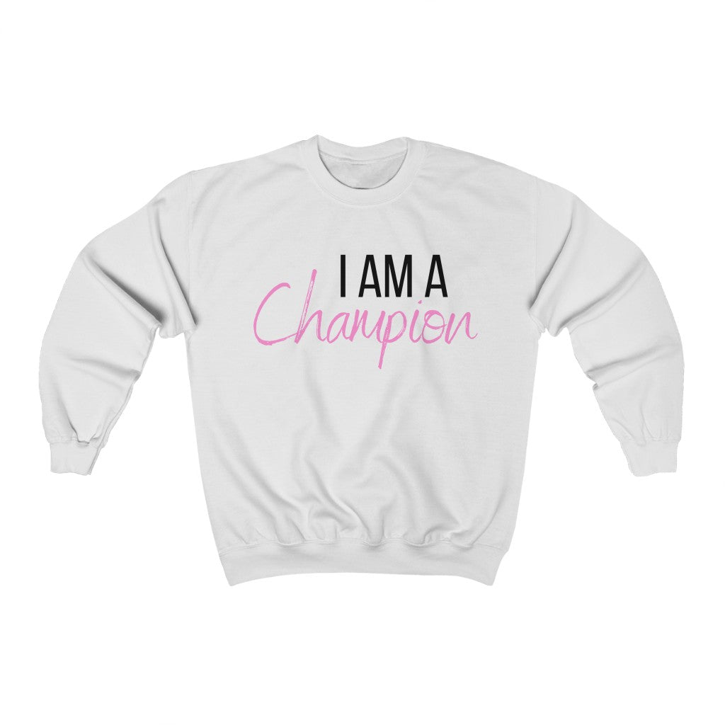 Pink Champion Unisex Heavy Blend™ Crewneck Sweatshirt