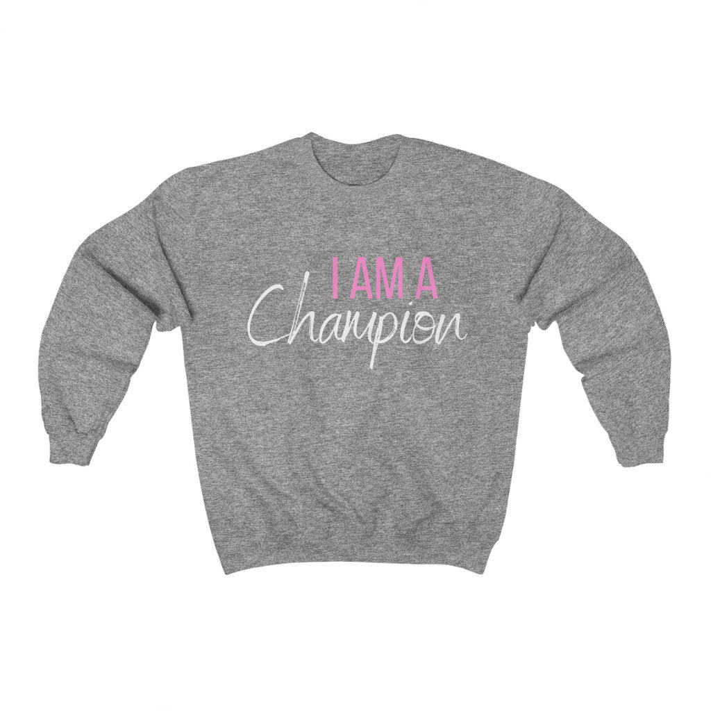 Pink Champion Unisex Heavy Blend™ Crewneck Sweatshirt