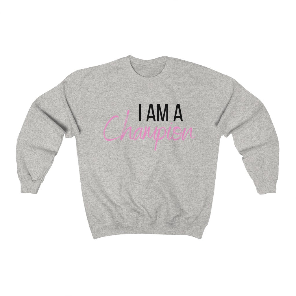 Pink Champion Unisex Heavy Blend™ Crewneck Sweatshirt