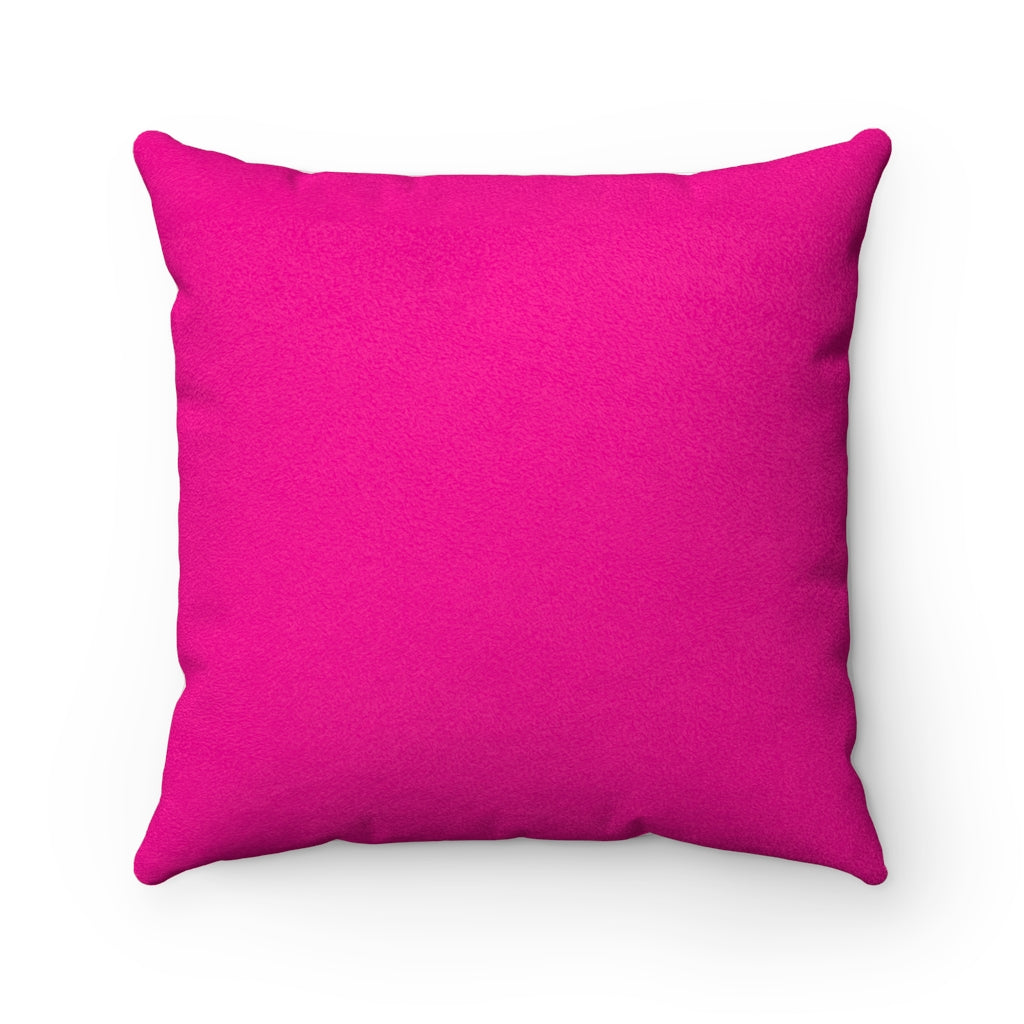 Fighting Queen Faux Suede Square Pillow