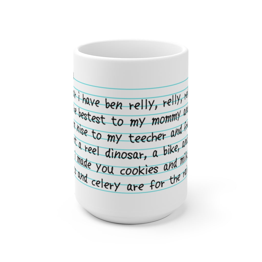 Dear Santa Ceramic Mug