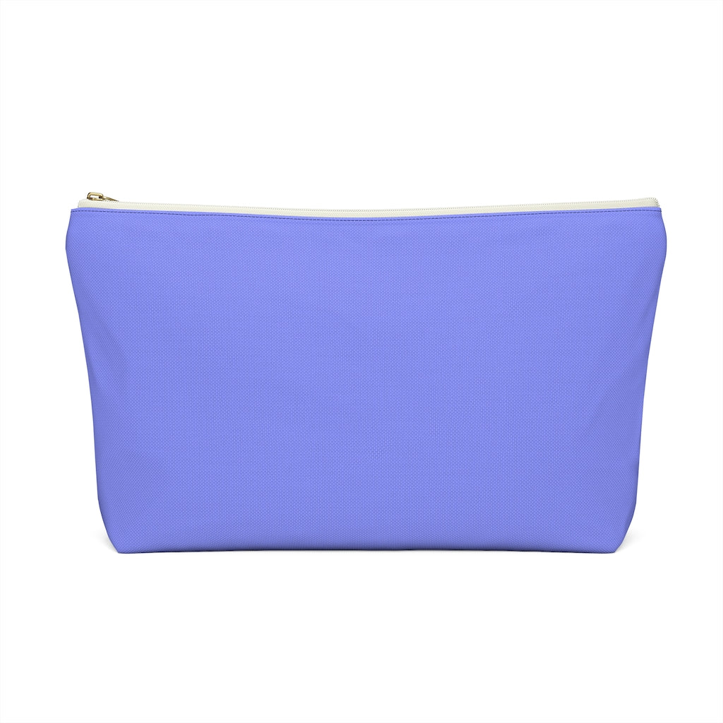 Pink Hero Periwinkle Accessory Pouch w T-bottom