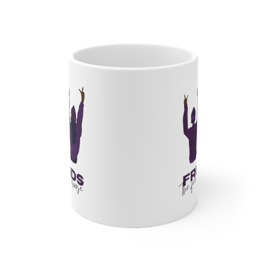 Friends are Family Purple 11oz Mug