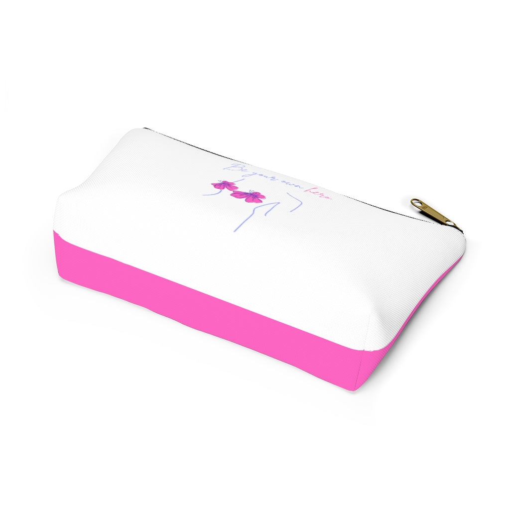 Pink Hero Accessory Pouch w T-bottom