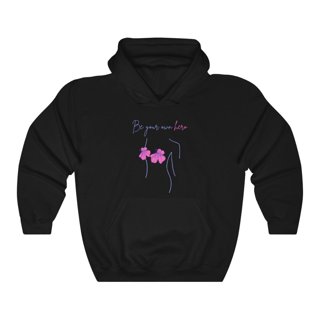 Pink Hero Unisex Heavy Blend™ Hooded Sweatshirt